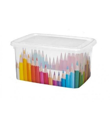 Caixa de Arrumação - Lápis 8L - 33 x 24 x 15,5 cm